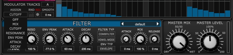 Effectrix_パラメーター