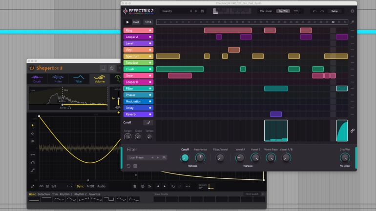 ShaperBox 3とEffectrix 2の比較