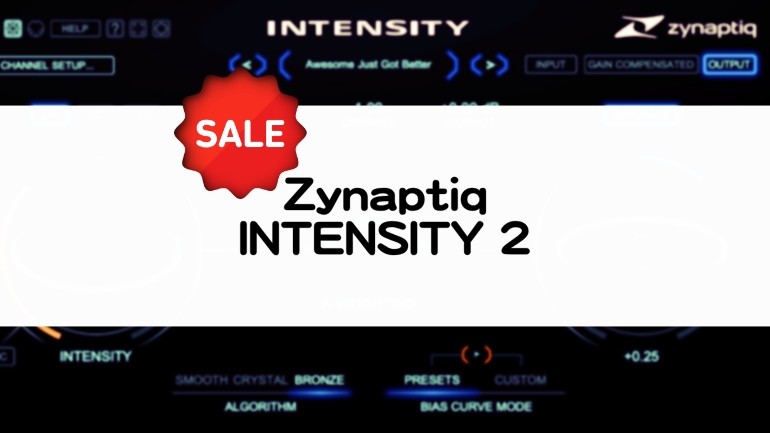 Zynaptiq INTENSITY 2 セール情報
