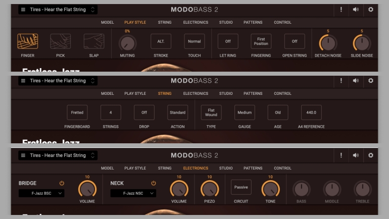 MODO BASS 2 音作り