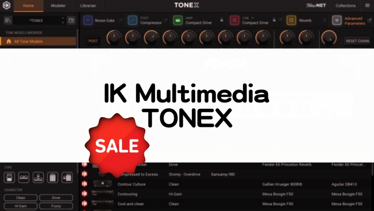 IK Multimedia TONEX セール情報