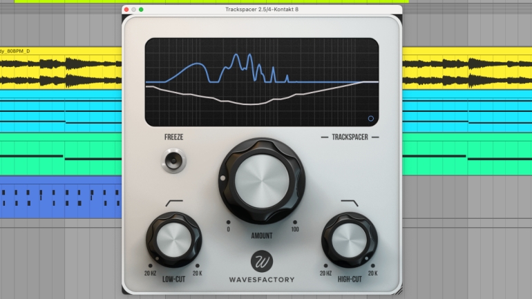 Trackspacerを使ってミックス