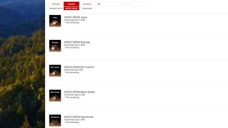 MODO DRUM 1.5 容量