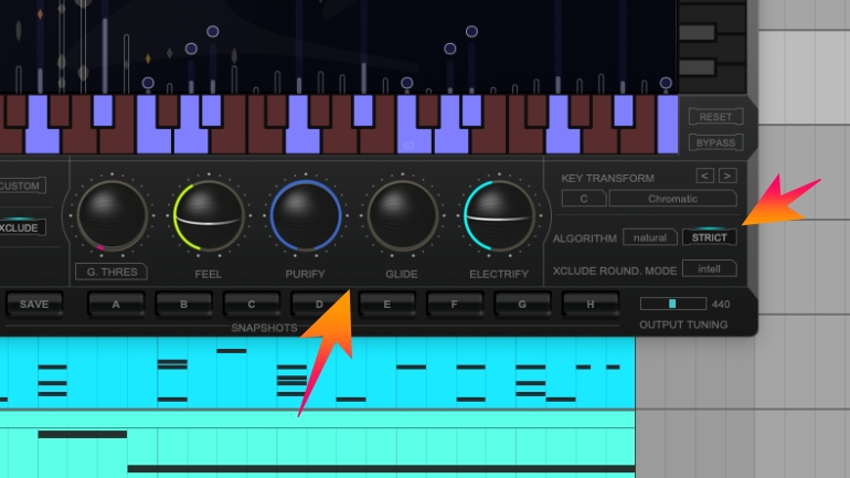 PITCHMAPの音作り