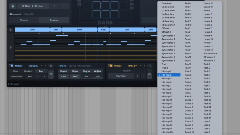 Melody Sauce 3上でエディット