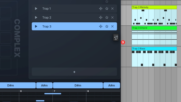 Melody Sauce 3からMIDIをDAWに貼り付け