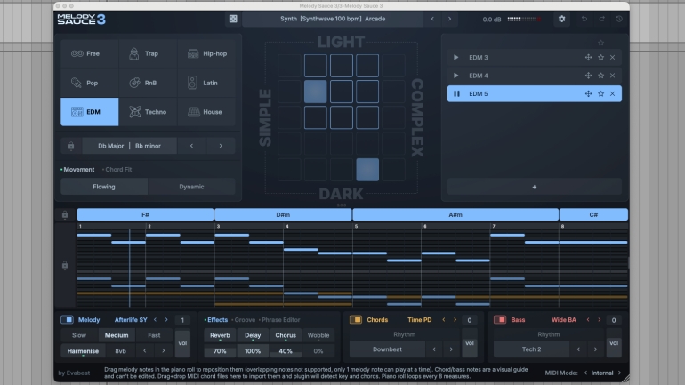 新しいMelody Sauce 3