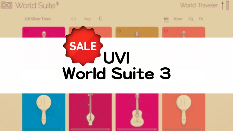 UVI World Suite 3 セール情報