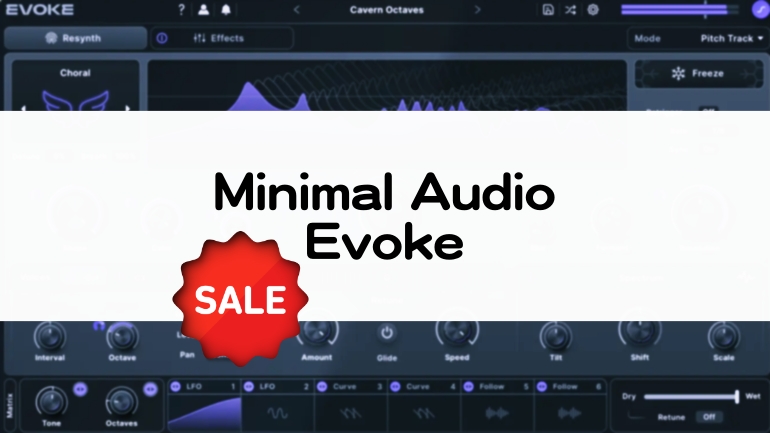 Minimal Audio Evokeのセール情報